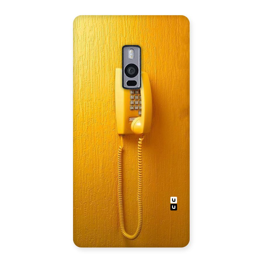 Aesthetic Yellow Telephone Back Case for OnePlus Two