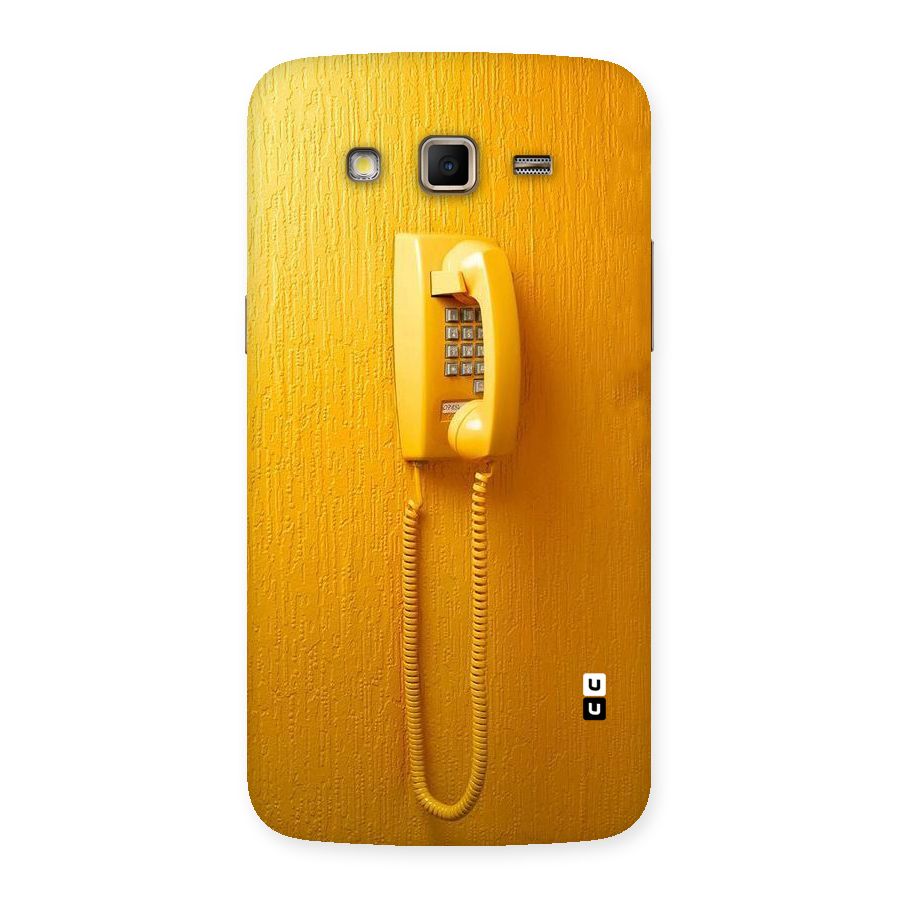 Aesthetic Yellow Telephone Back Case for Samsung Galaxy Grand 2