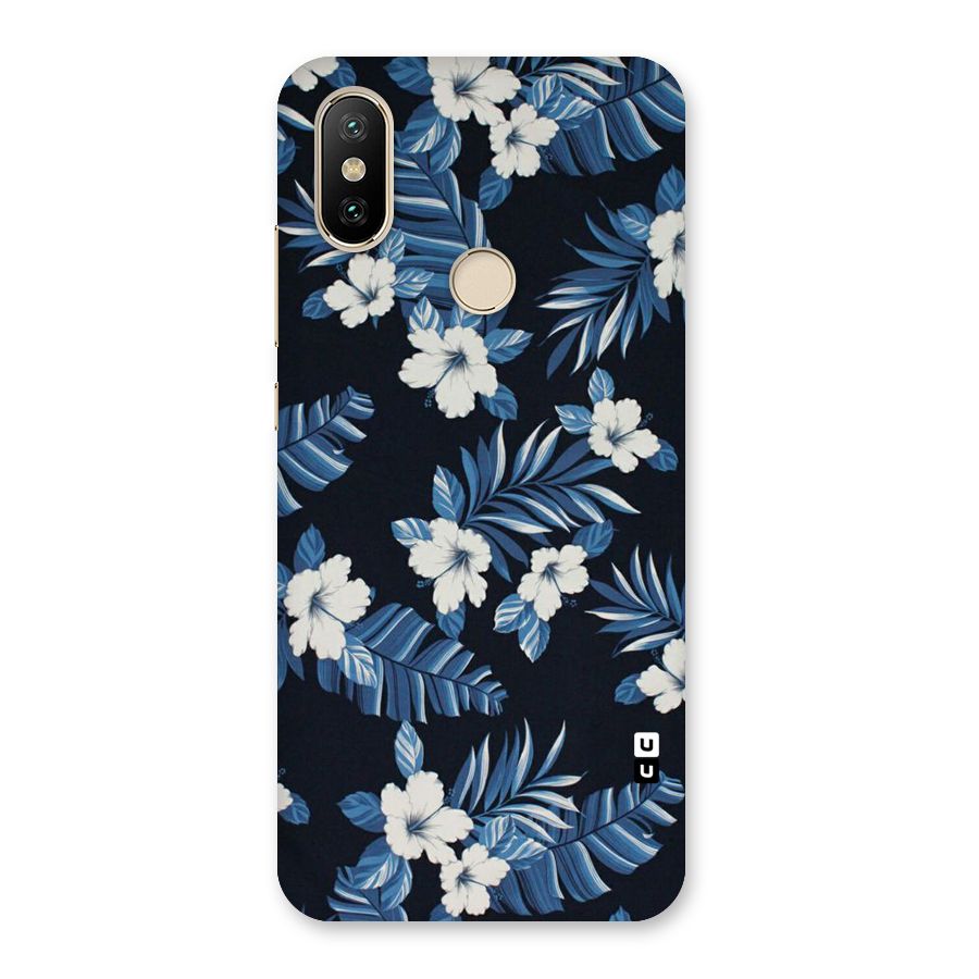 Aesthicity Floral Back Case for Mi A2