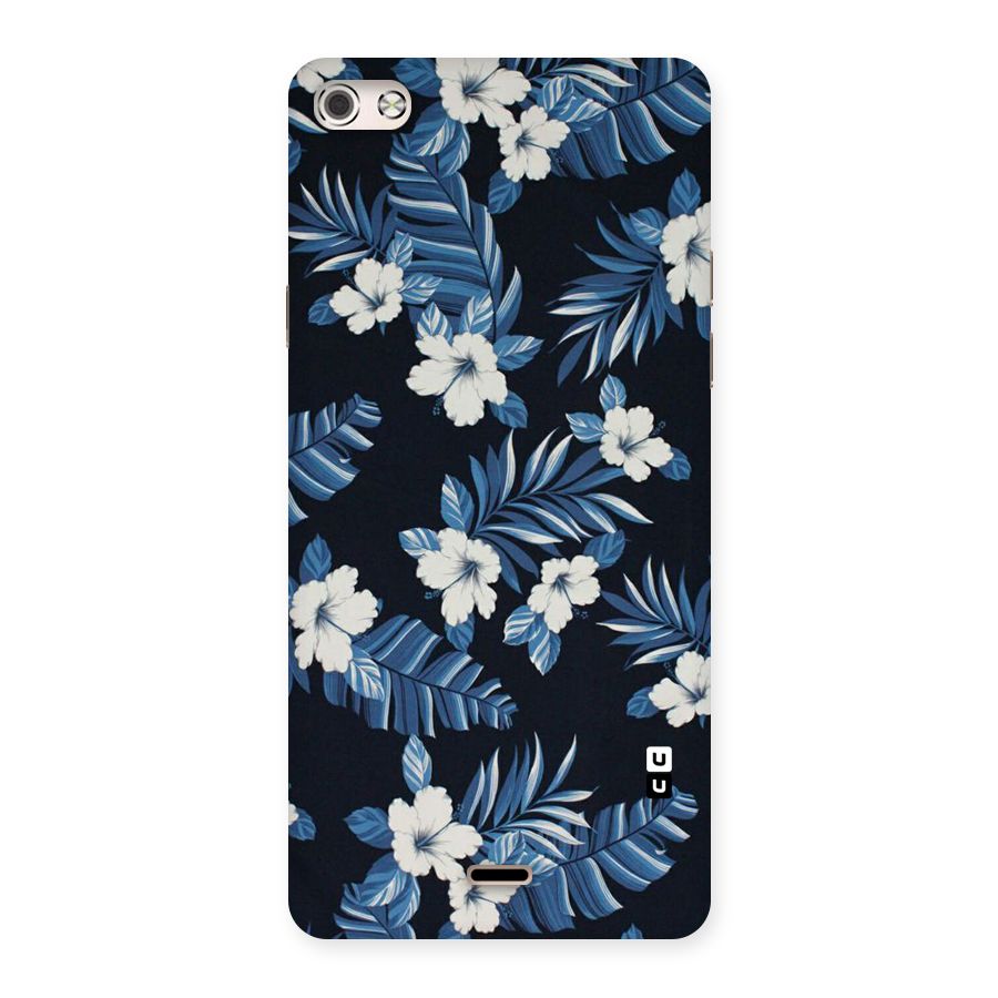 Aesthicity Floral Back Case for Micromax Canvas Silver 5