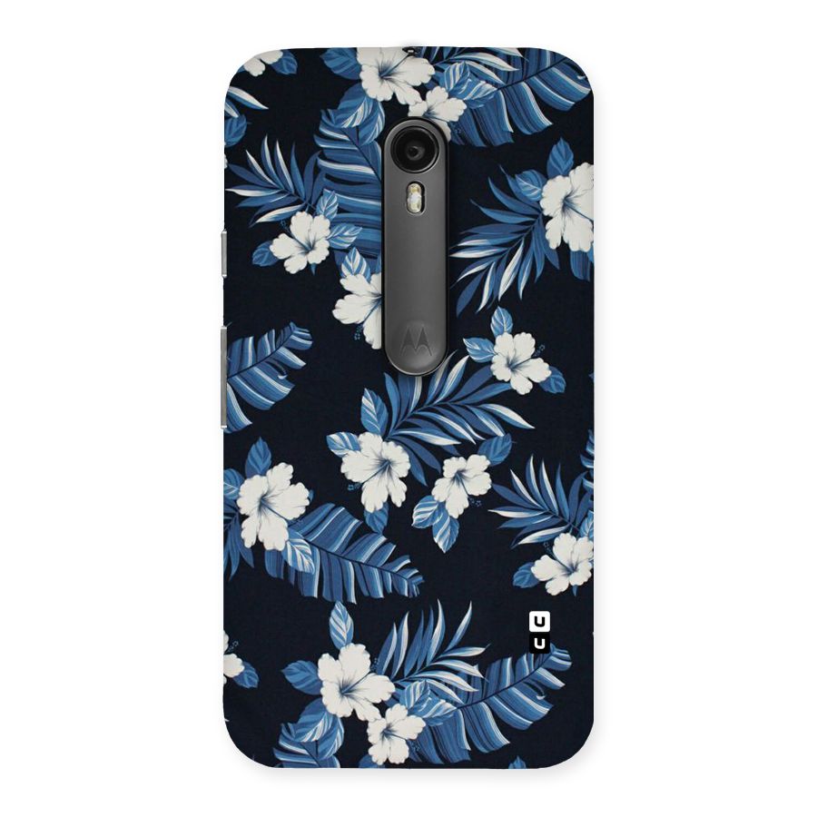Aesthicity Floral Back Case for Moto G Turbo