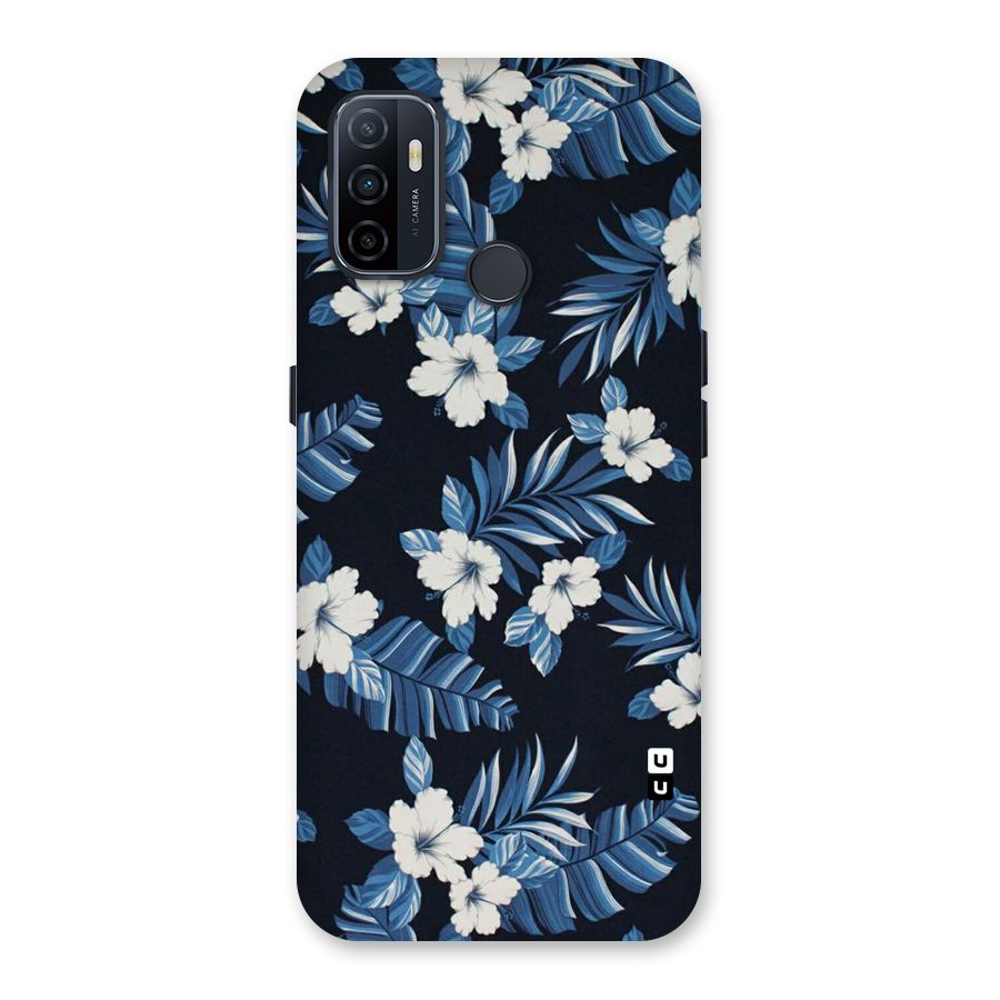 Aesthicity Floral Back Case for Oppo A32