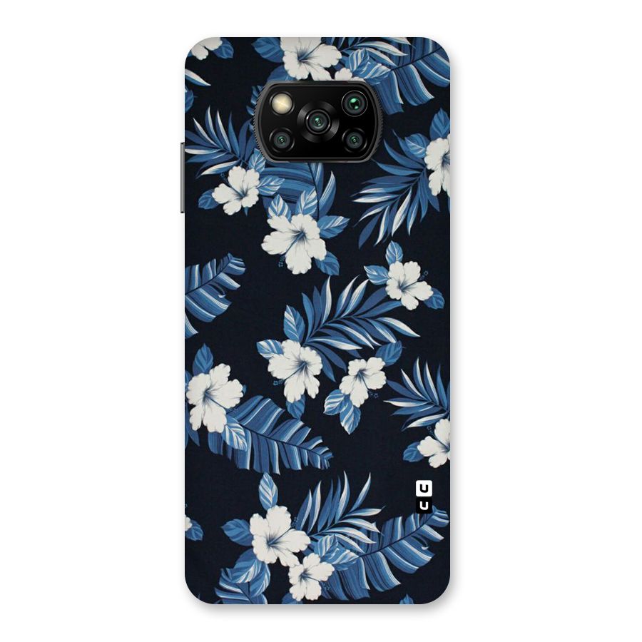 Aesthicity Floral Back Case for Poco X3