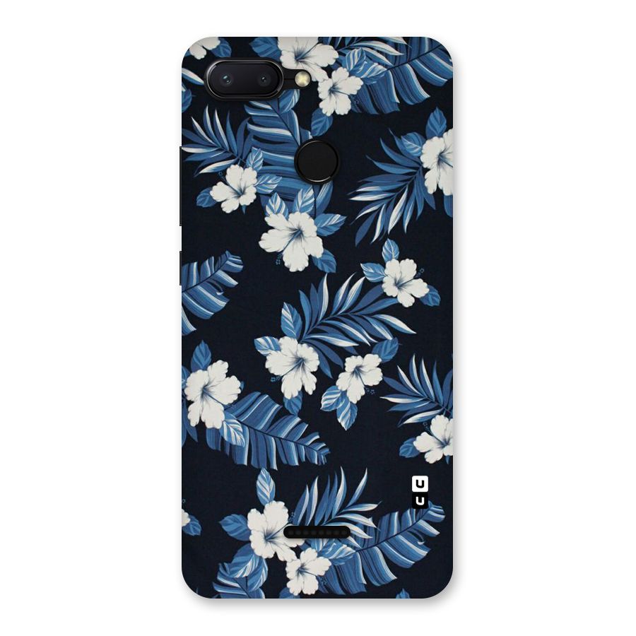 Aesthicity Floral Back Case for Redmi 6