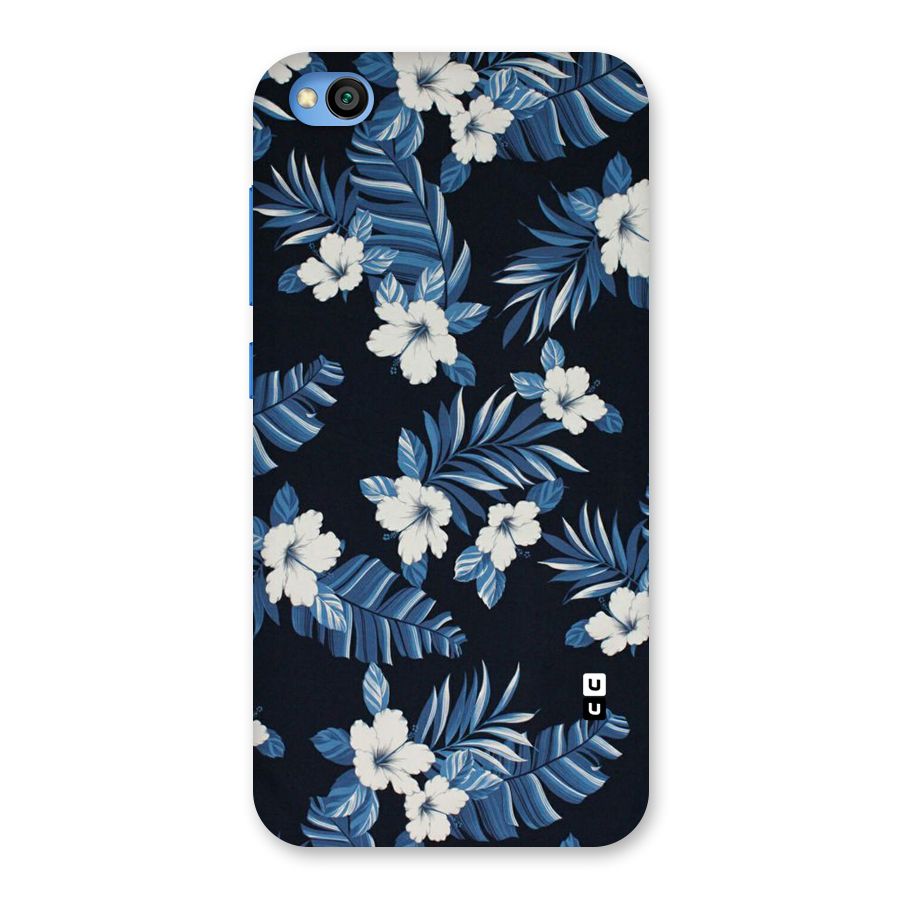 Aesthicity Floral Back Case for Redmi Go