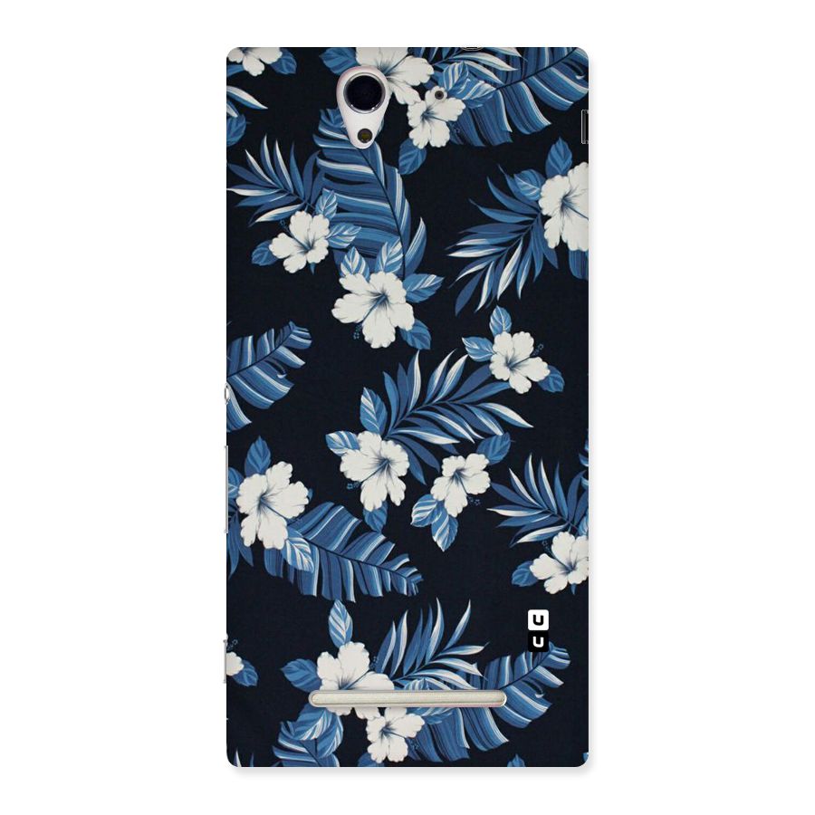 Aesthicity Floral Back Case for Sony Xperia C3