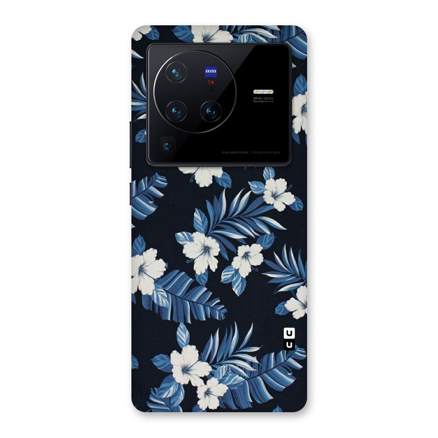 Aesthicity Floral Back Case for Vivo X80 Pro