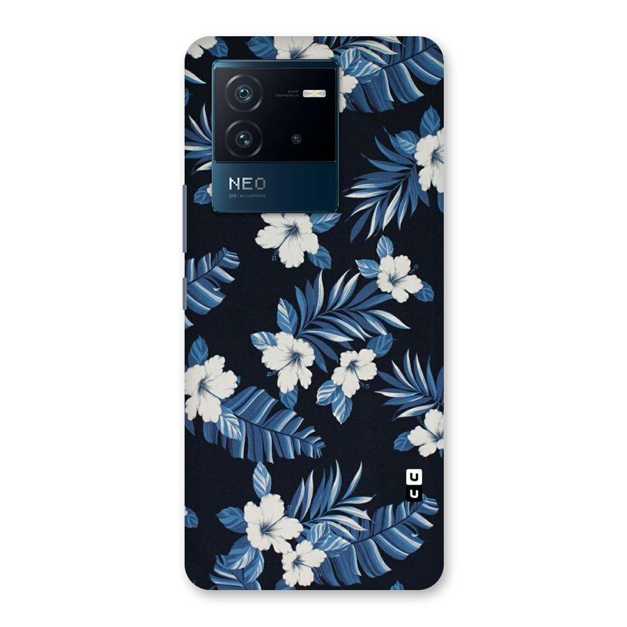 Aesthicity Floral Back Case for Vivo iQOO Neo 6 5G