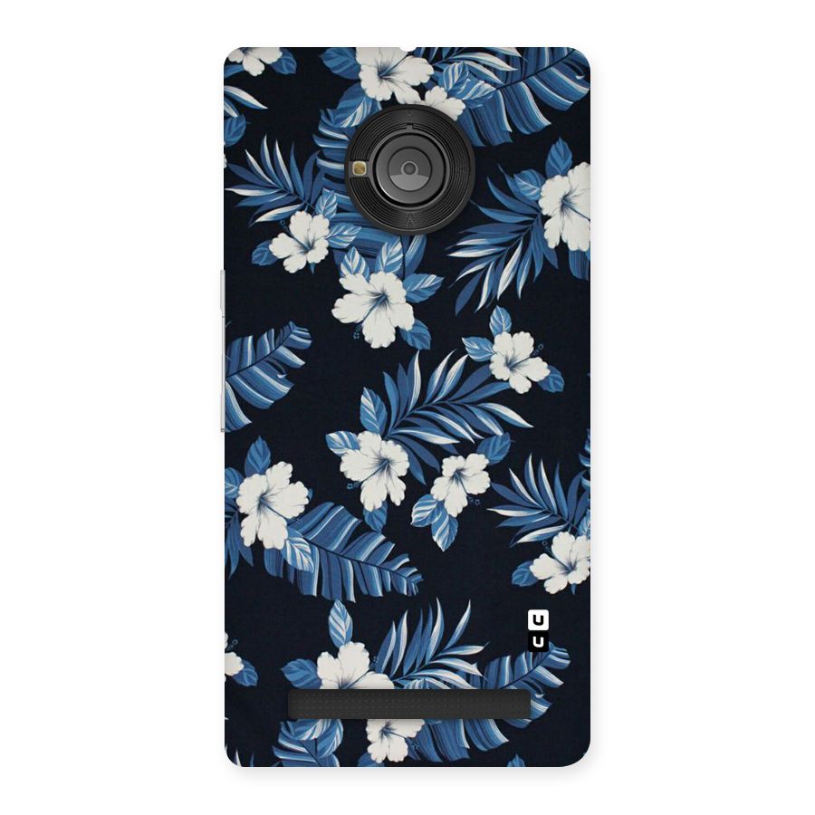 Aesthicity Floral Back Case for Yu Yunique
