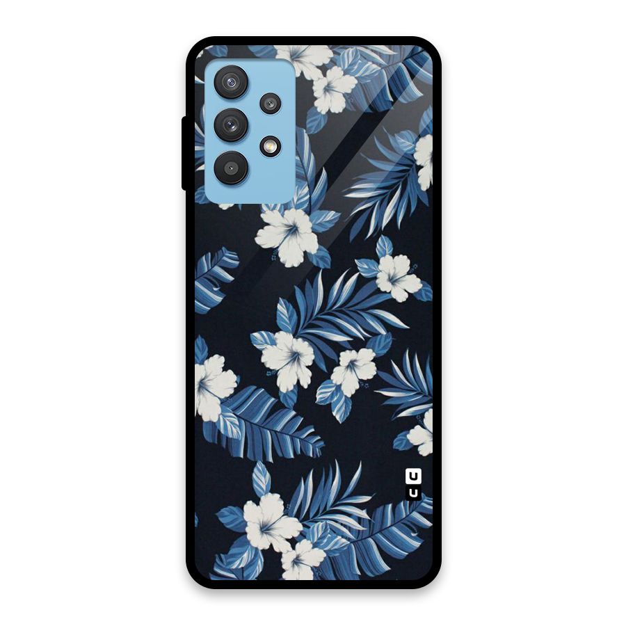 Aesthicity Floral Glass Back Case for Galaxy M32 5G