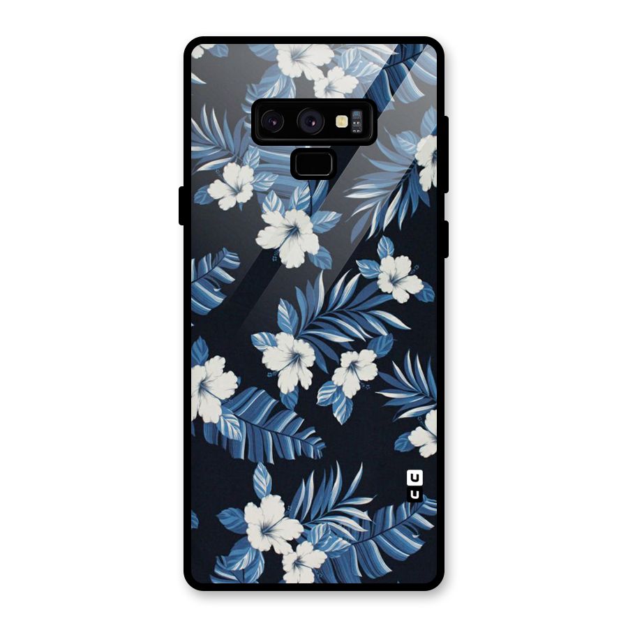 Aesthicity Floral Glass Back Case for Galaxy Note 9