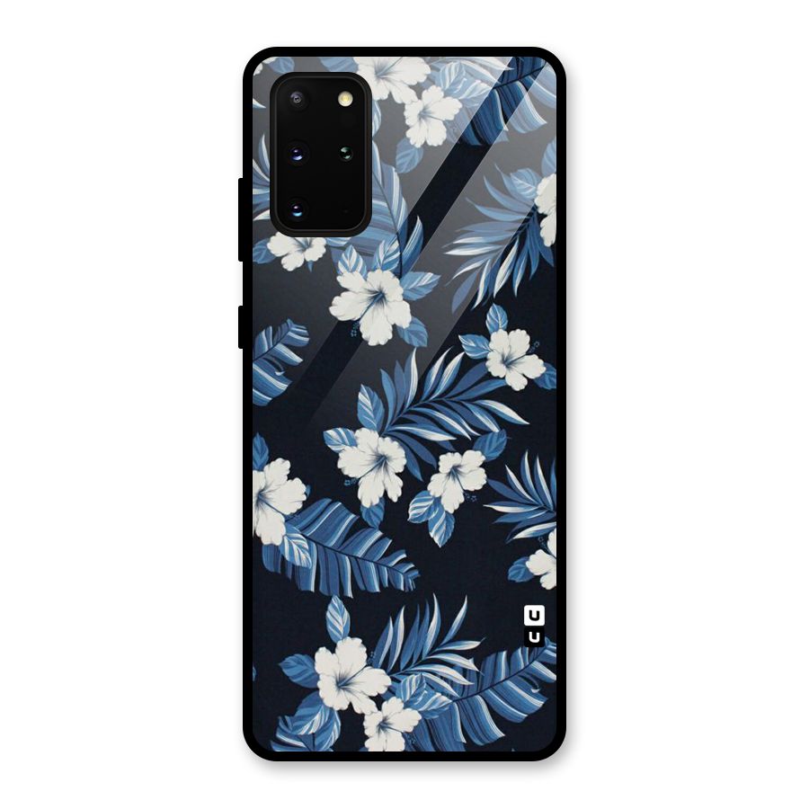 Aesthicity Floral Glass Back Case for Galaxy S20 Plus