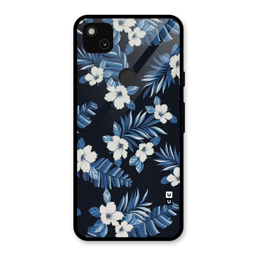 Aesthicity Floral Glass Back Case for Google Pixel 4a