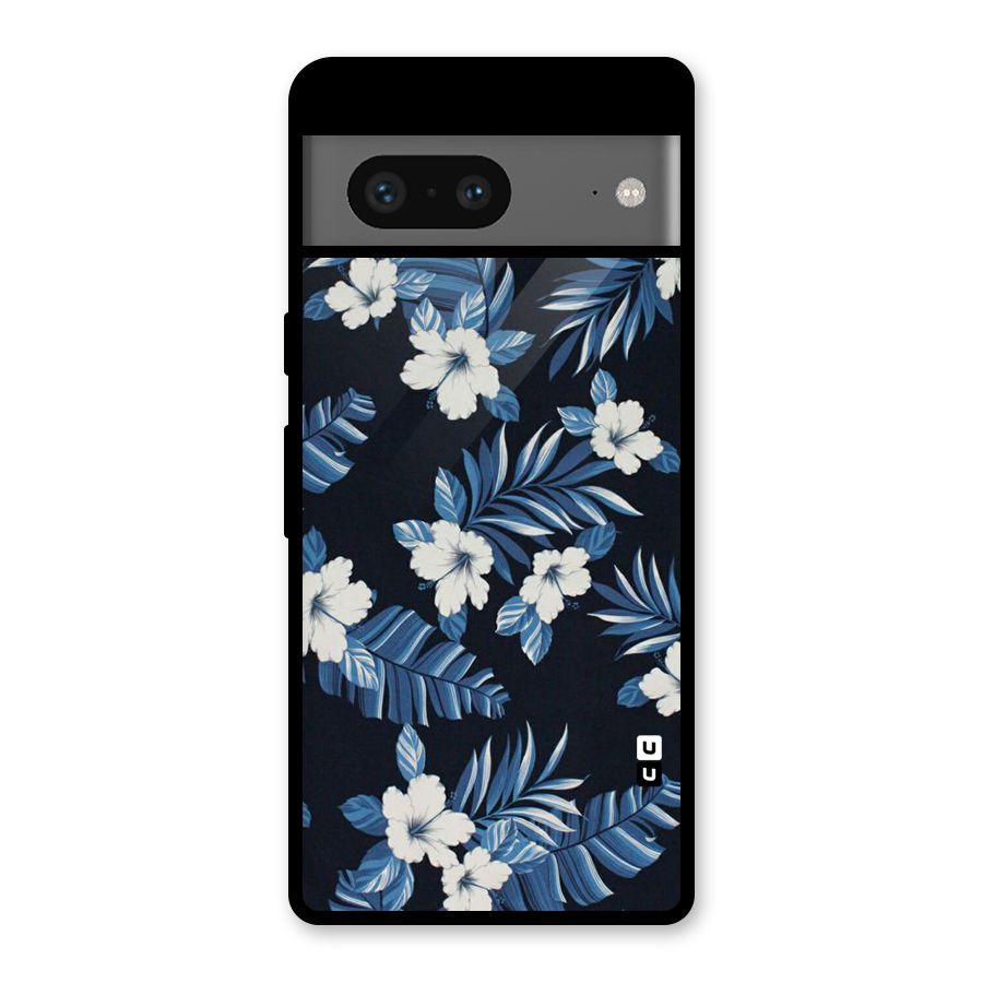 Aesthicity Floral Glass Back Case for Google Pixel 7