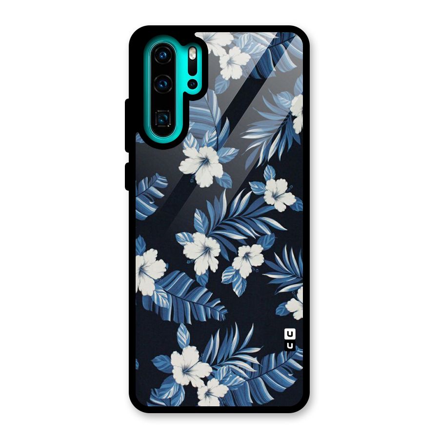 Aesthicity Floral Glass Back Case for Huawei P30 Pro