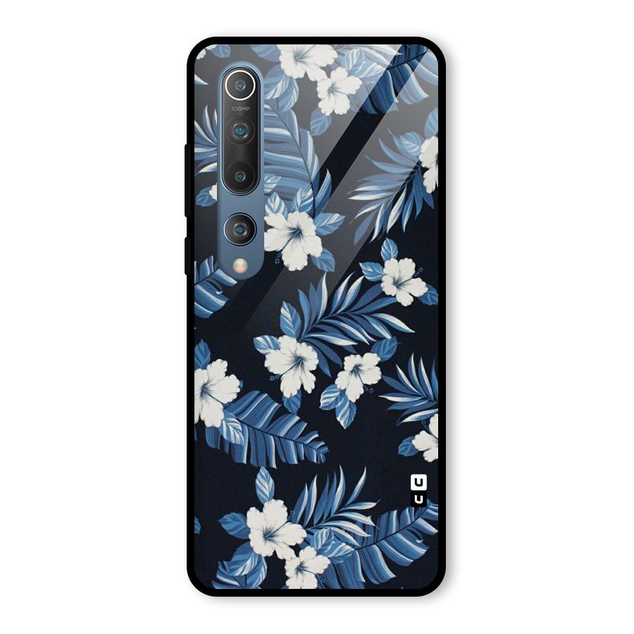 Aesthicity Floral Glass Back Case for Mi 10