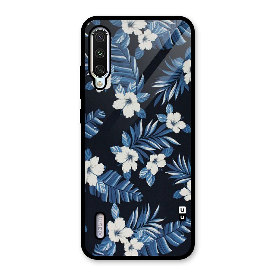Aesthicity Floral Glass Back Case for Mi A3