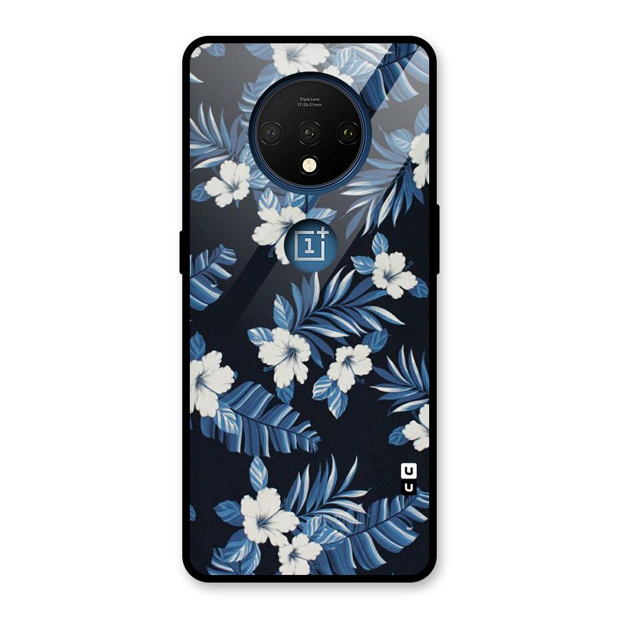 Aesthicity Floral Glass Back Case for OnePlus 7T
