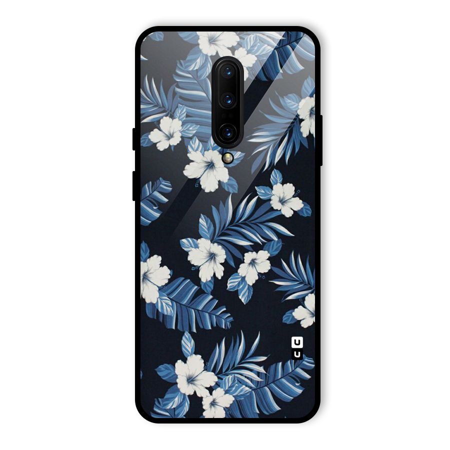 Aesthicity Floral Glass Back Case for OnePlus 7 Pro