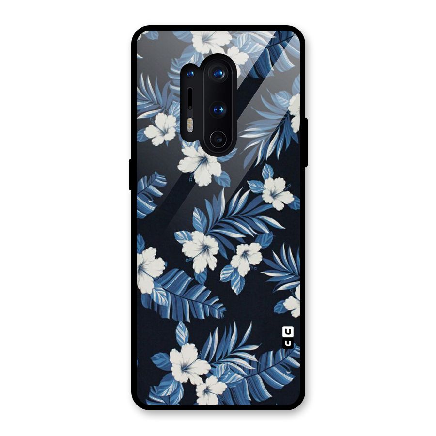 Aesthicity Floral Glass Back Case for OnePlus 8 Pro