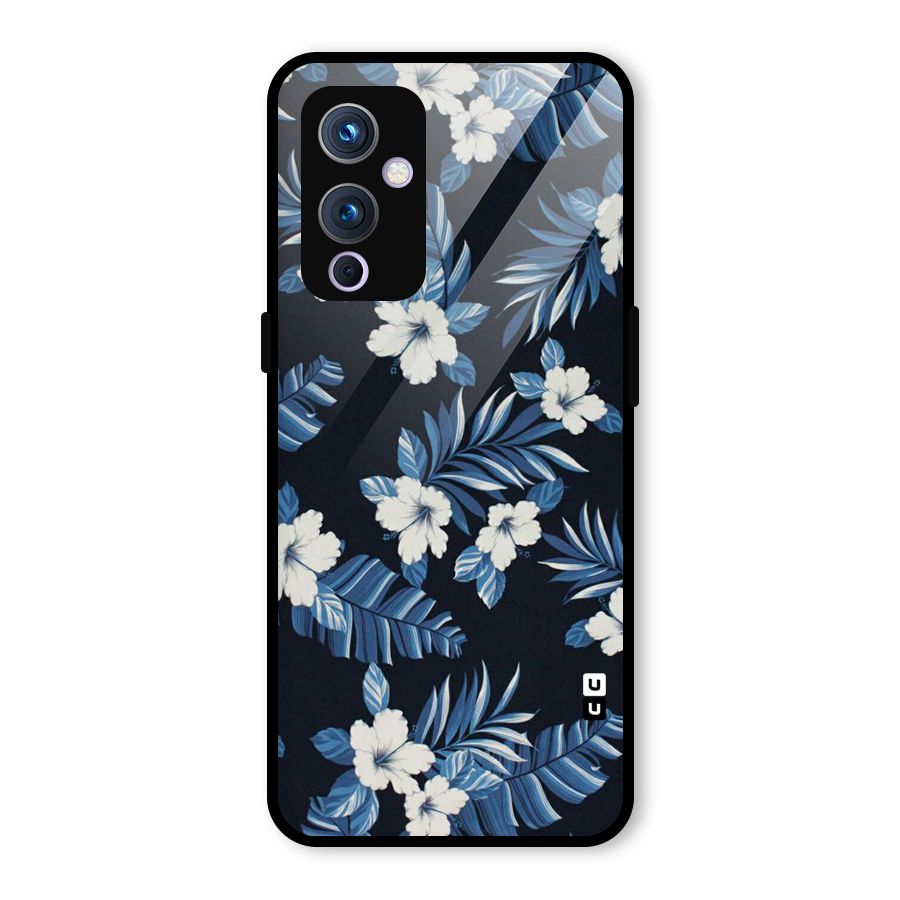 Aesthicity Floral Glass Back Case for OnePlus 9