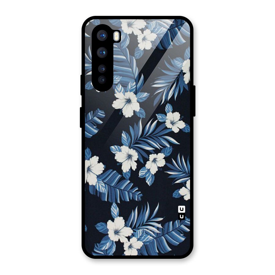 Aesthicity Floral Glass Back Case for OnePlus Nord