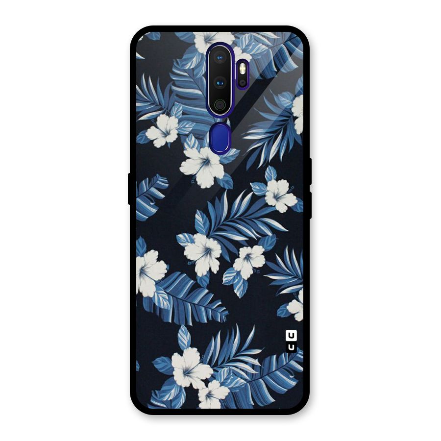 Aesthicity Floral Glass Back Case for Oppo A9 (2020)