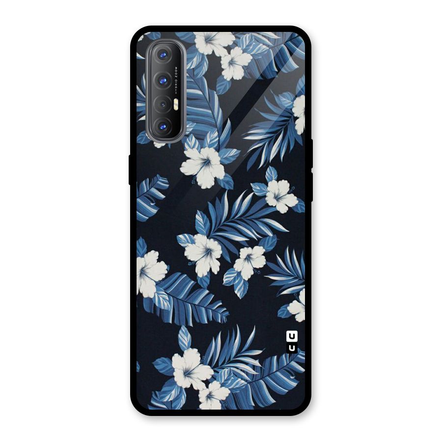 Aesthicity Floral Glass Back Case for Oppo Reno3 Pro