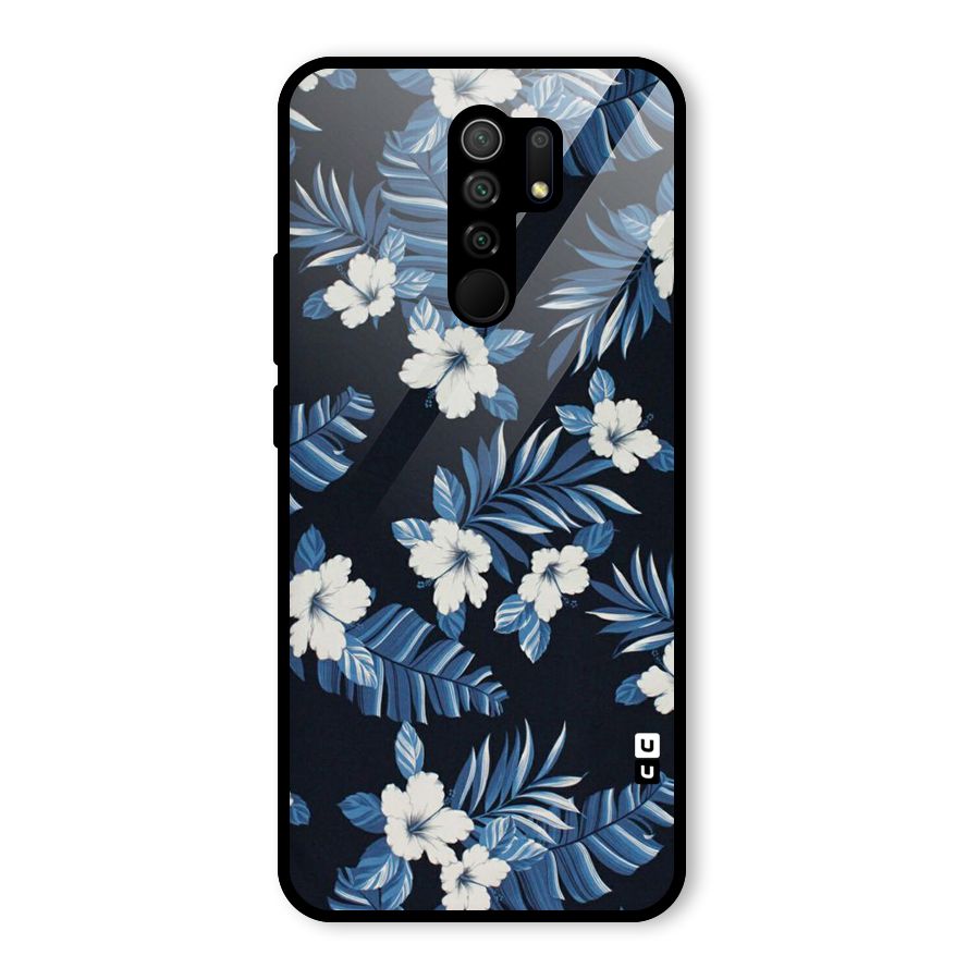 Aesthicity Floral Glass Back Case for Poco M2