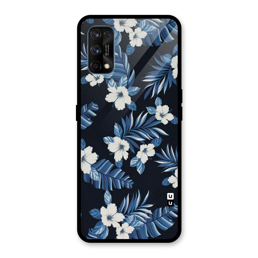Aesthicity Floral Glass Back Case for Realme 7 Pro