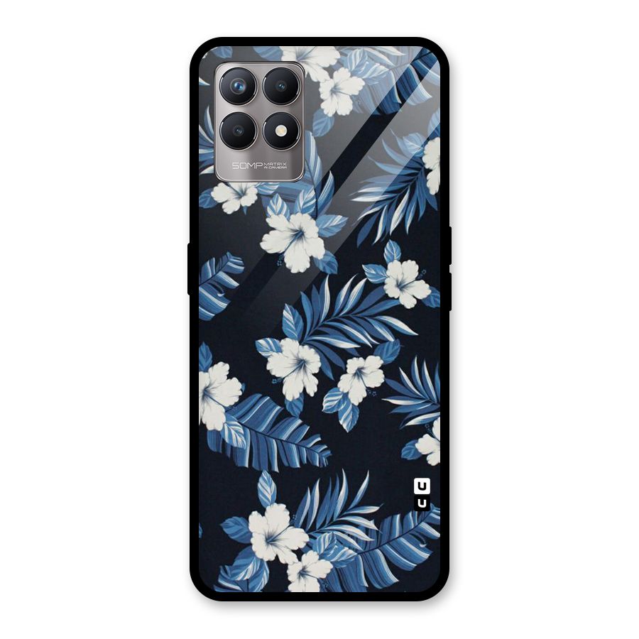 Aesthicity Floral Glass Back Case for Realme Narzo 50