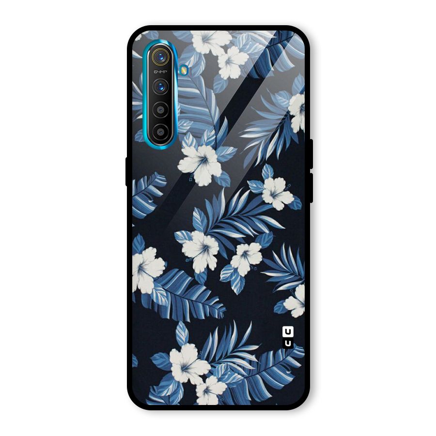 Aesthicity Floral Glass Back Case for Realme X2