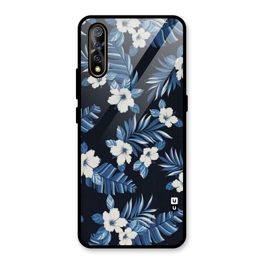 Aesthicity Floral Glass Back Case for Vivo S1