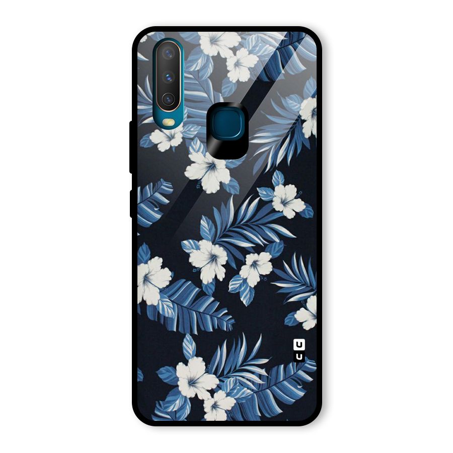 Aesthicity Floral Glass Back Case for Vivo U10