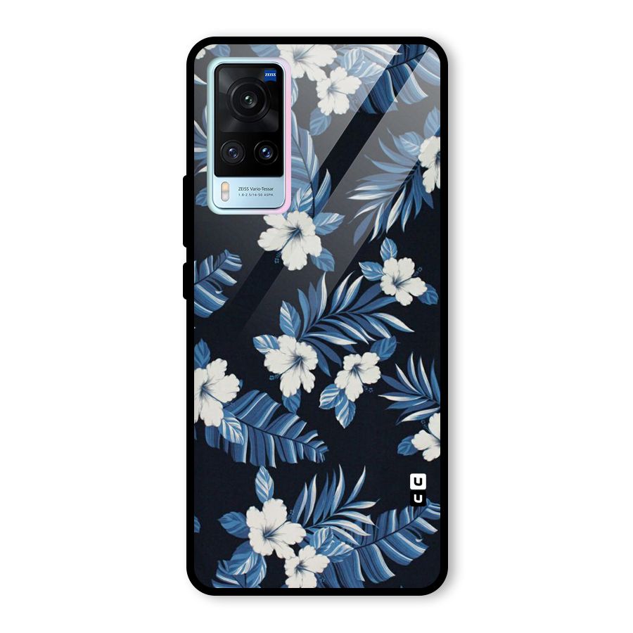 Aesthicity Floral Glass Back Case for Vivo X60