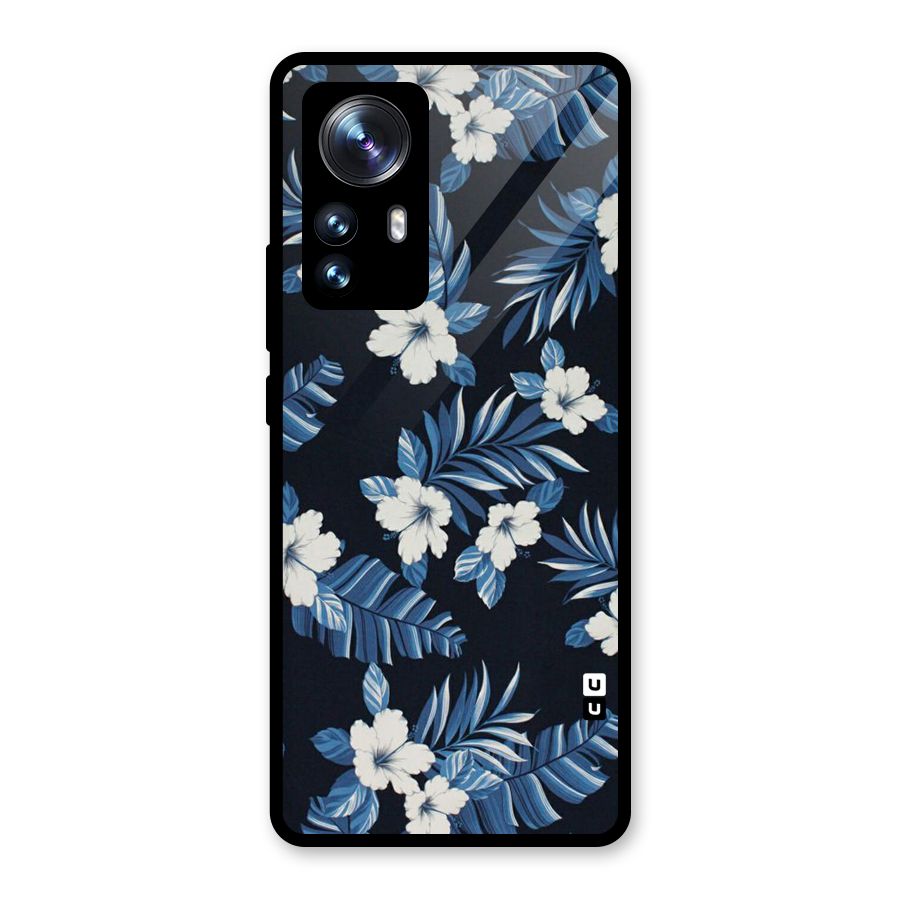 Aesthicity Floral Glass Back Case for Xiaomi 12 Pro