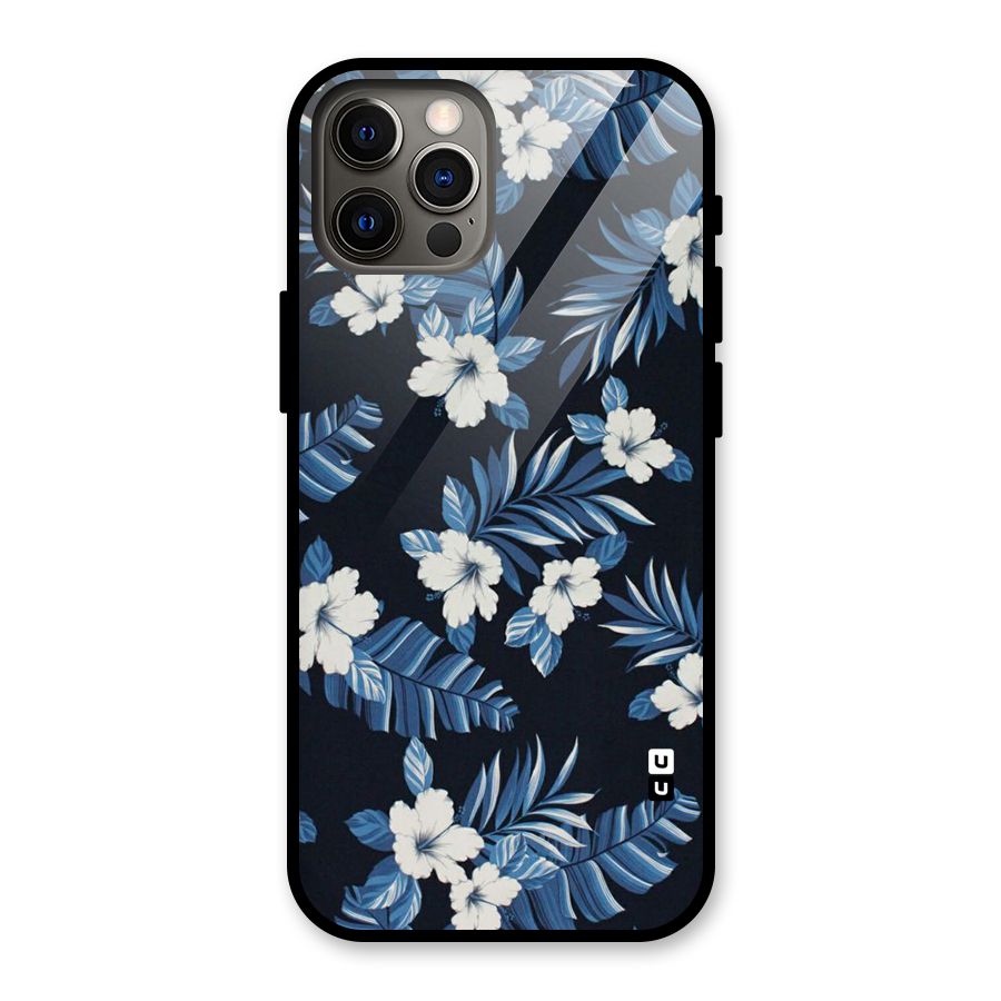 Aesthicity Floral Glass Back Case for iPhone 12 Pro
