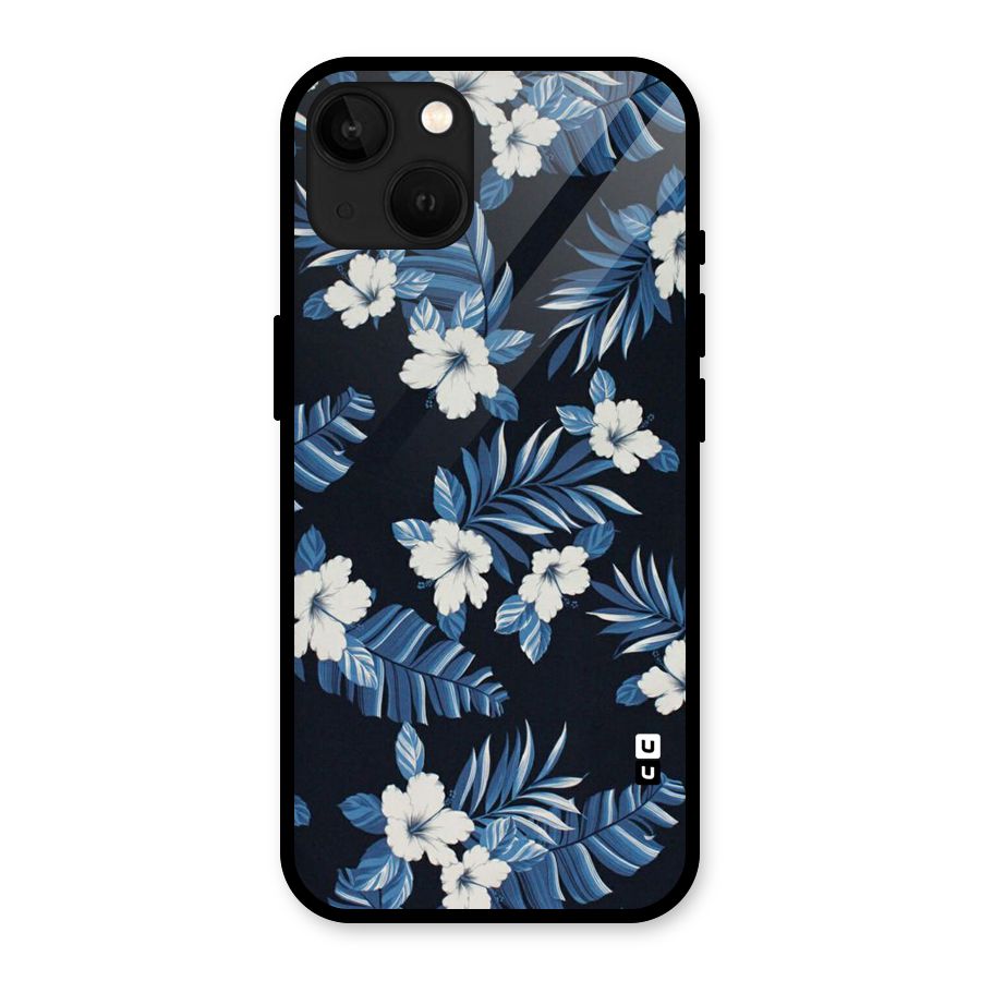Aesthicity Floral Glass Back Case for iPhone 13