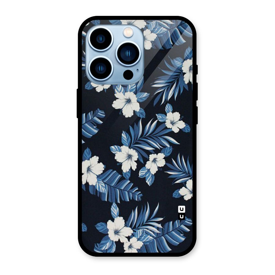 Aesthicity Floral Glass Back Case for iPhone 13 Pro
