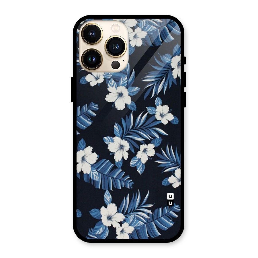 Aesthicity Floral Glass Back Case for iPhone 13 Pro Max