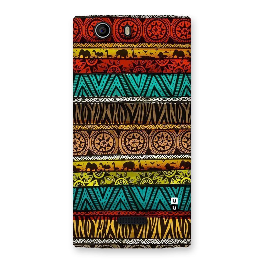 African Design Pattern Back Case for Canvas Nitro 2 E311