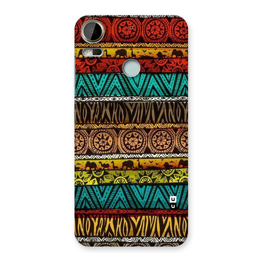 African Design Pattern Back Case for Desire 10 Pro