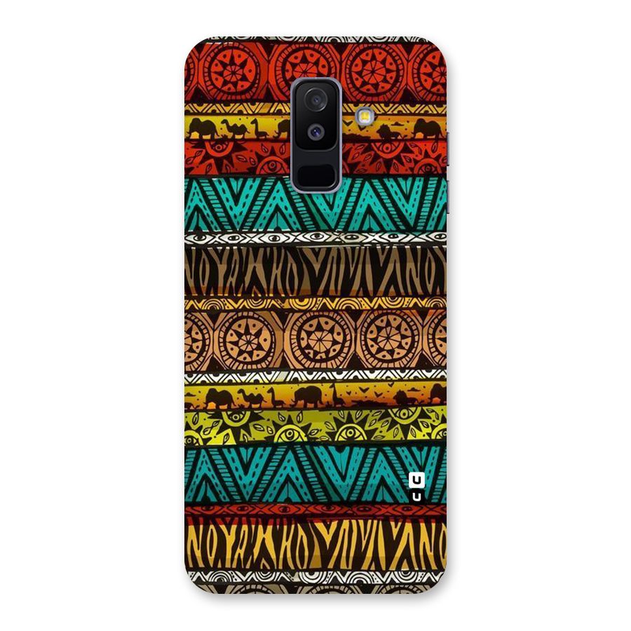 African Design Pattern Back Case for Galaxy A6 Plus