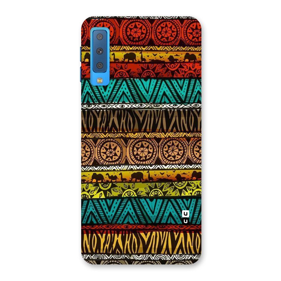 African Design Pattern Back Case for Galaxy A7 (2018)