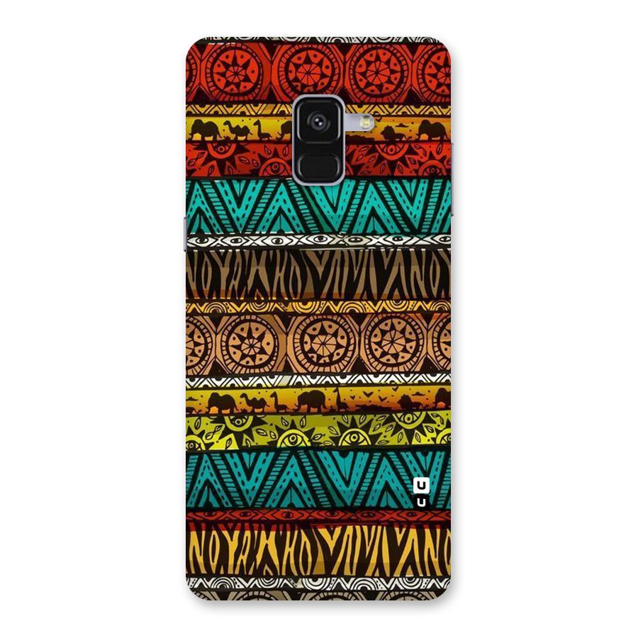 African Design Pattern Back Case for Galaxy A8 Plus