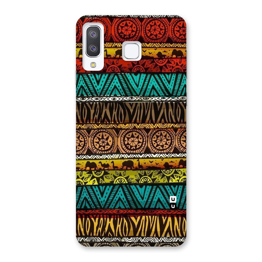 African Design Pattern Back Case for Galaxy A8 Star