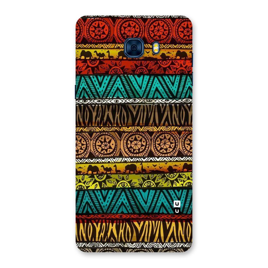 African Design Pattern Back Case for Galaxy C7 Pro