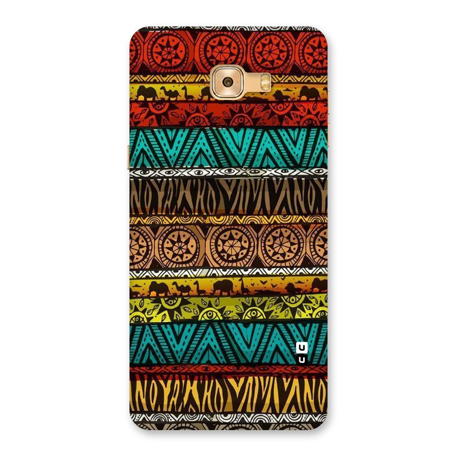African Design Pattern Back Case for Galaxy C9 Pro