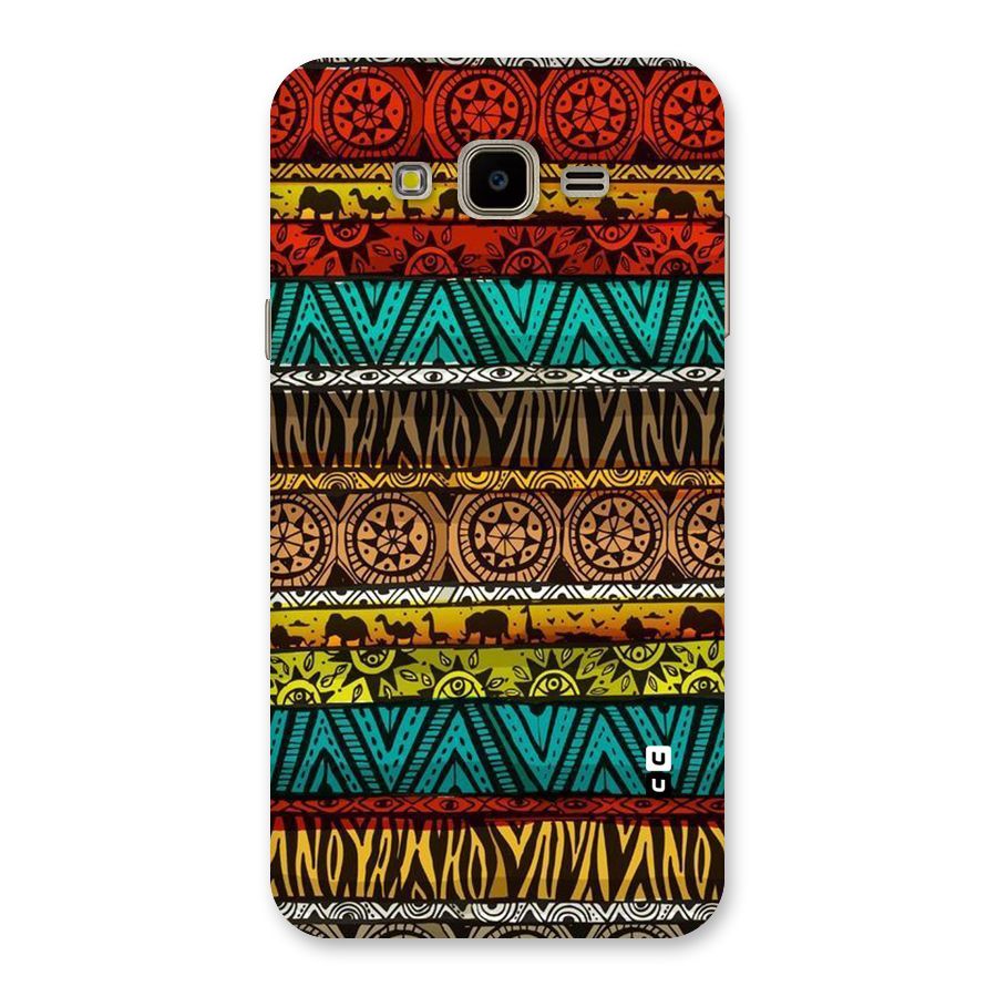 African Design Pattern Back Case for Galaxy J7 Nxt