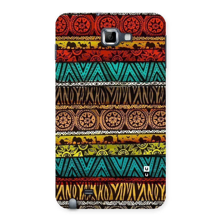 African Design Pattern Back Case for Galaxy Note